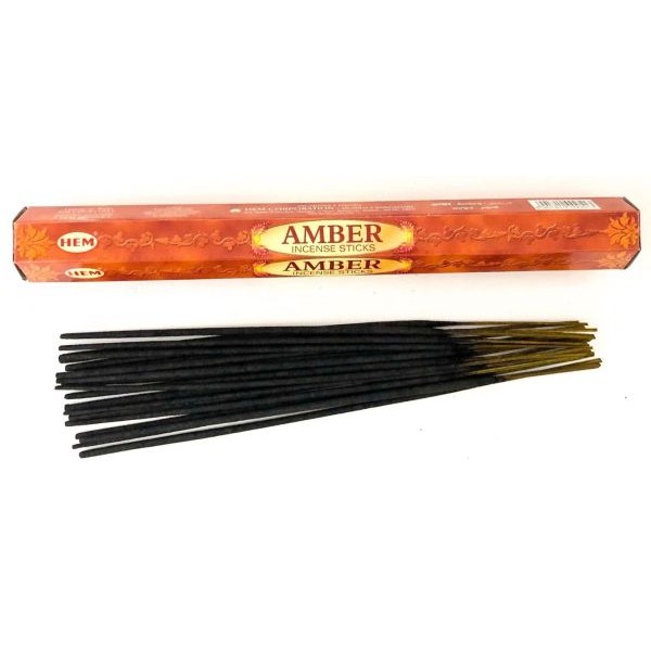 Incense Amber Hexagonal